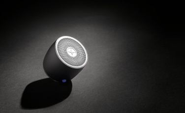 Logotrade promotional giveaways photo of: Swiss Peak RCS recycled aluminum 3W bass speaker