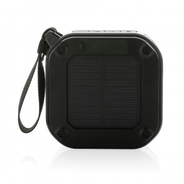 Logotrade advertising products photo of: 3W RCS recycled plastic wireless sunwave solar speaker