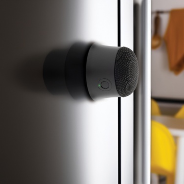 Logo trade corporate gifts picture of: Magtune RCS recycled plastic magnetic 5W speaker