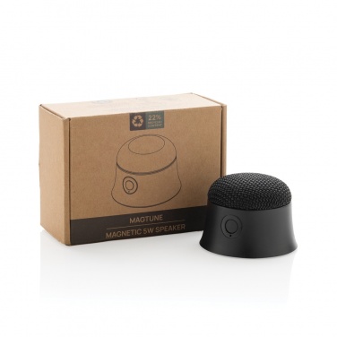Logotrade advertising product image of: Magtune RCS recycled plastic magnetic 5W speaker