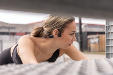 Logotrade corporate gift image of: Urban Vitamin Glendale RCS rplastic air conductive headphone