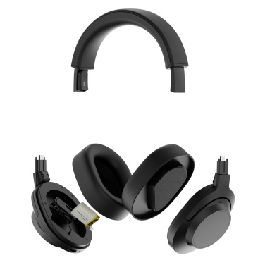 Logotrade corporate gift picture of: Irvine RCS recycled and repairable ANC wireless headphone