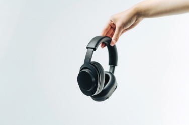 Logotrade promotional giveaways photo of: Irvine RCS recycled and repairable ANC wireless headphone