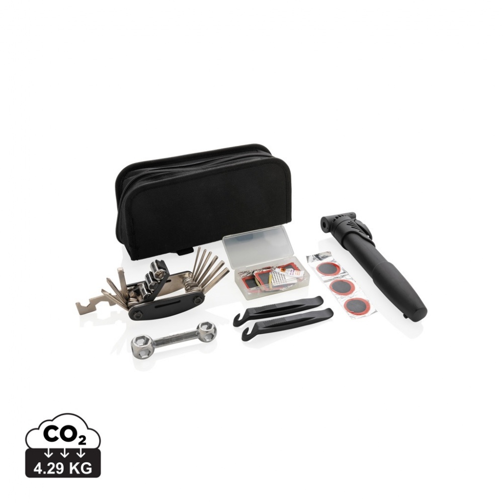Logotrade promotional merchandise picture of: Bike repair kit set 17 pcs