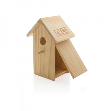 Logotrade advertising products photo of: Wooden birdhouse