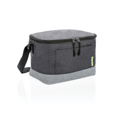 Logotrade promotional gift picture of: Duo colour RPET cooler bag
