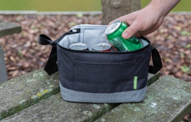 Logotrade promotional merchandise photo of: Duo colour RPET cooler bag