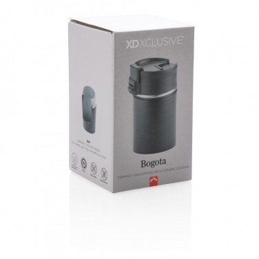 Logo trade corporate gifts picture of: Bogota compact vacuum mug with ceramic coating