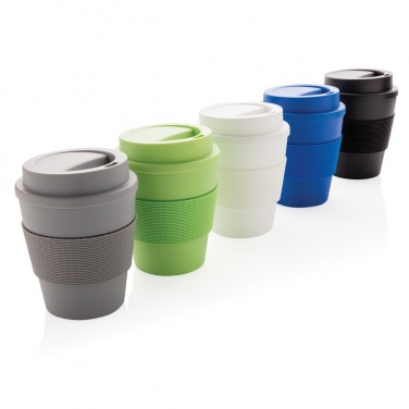 Logotrade promotional item picture of: Reusable Coffee cup with screw lid 350ml