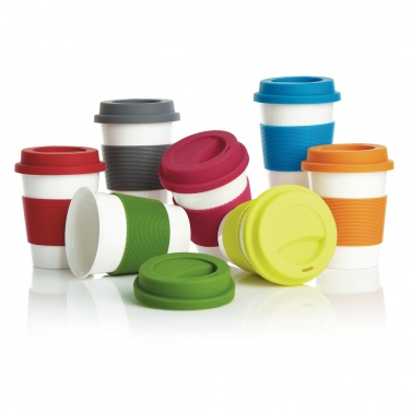Logo trade business gifts image of: PLA coffee cup