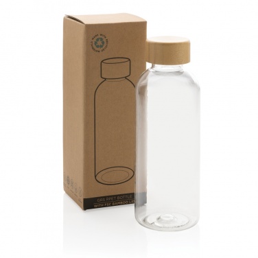Logotrade advertising products photo of: RCS RPET bottle with bamboo lid