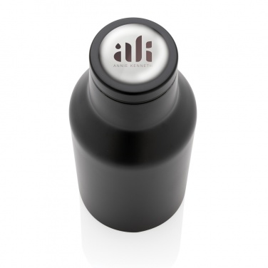 Logo trade promotional giveaway photo of: RCS Recycled stainless steel compact bottle