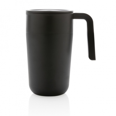 Logotrade promotional merchandise picture of: GRS Recycled PP and SS mug with handle