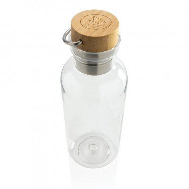 Logotrade corporate gift picture of: RCS RPET bottle with bamboo lid and handle