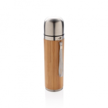 Logotrade promotional giveaway image of: Bamboo vacuum travel flask