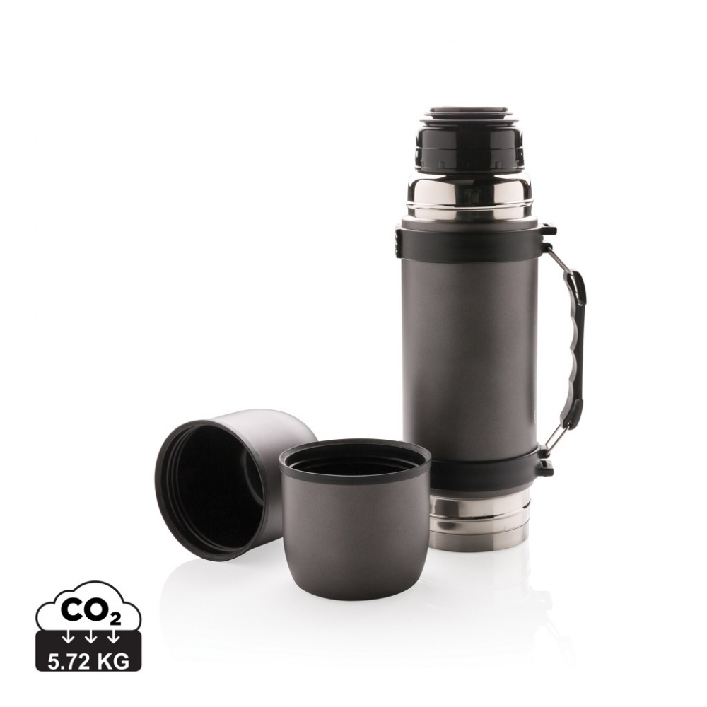 Logo trade advertising product photo of: Vacuum flask with 2 cups