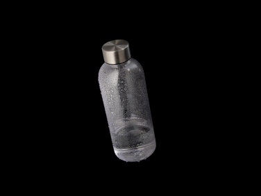 Logo trade promotional giveaway photo of: Leakproof water bottle with metallic lid