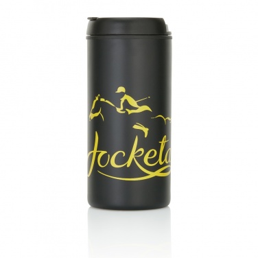 Logo trade business gifts image of: Metro RCS Recycled stainless steel tumbler