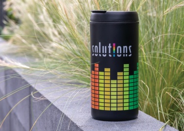 Logo trade promotional merchandise image of: Metro RCS Recycled stainless steel tumbler