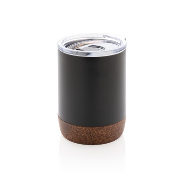 Logo trade promotional gift photo of: RCS Re-steel cork small vacuum coffee mug