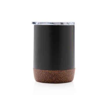 Logo trade promotional gift photo of: RCS Re-steel cork small vacuum coffee mug