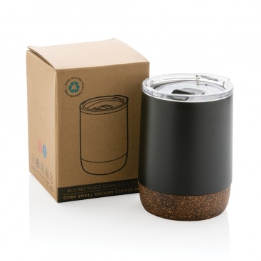 Logotrade promotional giveaway picture of: RCS Re-steel cork small vacuum coffee mug