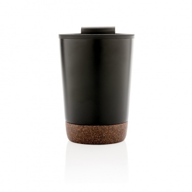 Logotrade corporate gift image of: GRS RPP stainless steel cork coffee tumbler