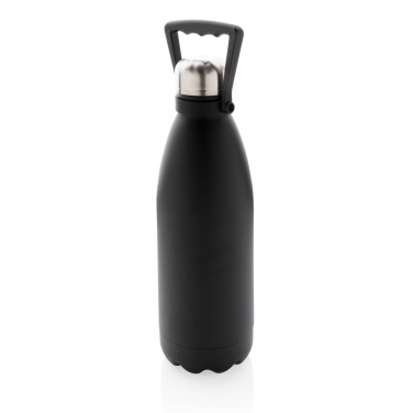 Logotrade promotional items photo of: RCS Recycled stainless steel large vacuum bottle 1.5L