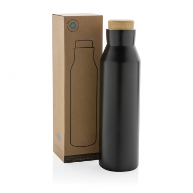 Logotrade promotional giveaway picture of: Gaia RCS certified recycled stainless steel vacuum bottle