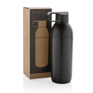 Logo trade corporate gift photo of: Flow RCS recycled stainless steel vacuum bottle