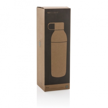 Logo trade promotional giveaways picture of: Flow RCS recycled stainless steel vacuum bottle
