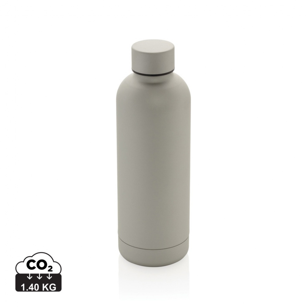 Logo trade promotional products image of: RCS Recycled stainless steel Impact vacuum bottle