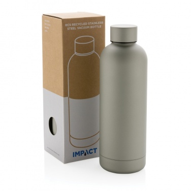 Logotrade business gift image of: RCS Recycled stainless steel Impact vacuum bottle