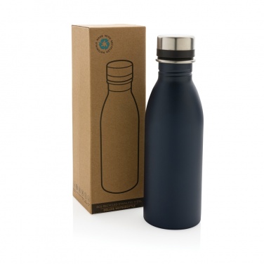 Logotrade promotional merchandise image of: RCS Recycled stainless steel deluxe water bottle