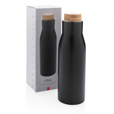 Logo trade promotional gifts image of: Clima leakproof vacuum bottle with steel lid