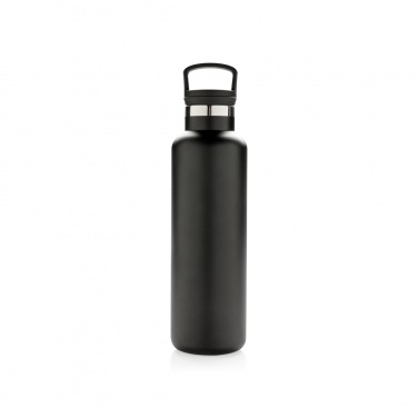 Logo trade promotional merchandise image of: Vacuum insulated leak proof standard mouth bottle