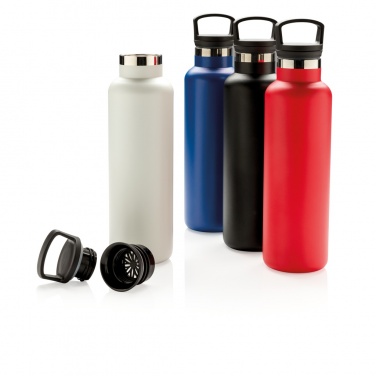 Logo trade promotional item photo of: Vacuum insulated leak proof standard mouth bottle