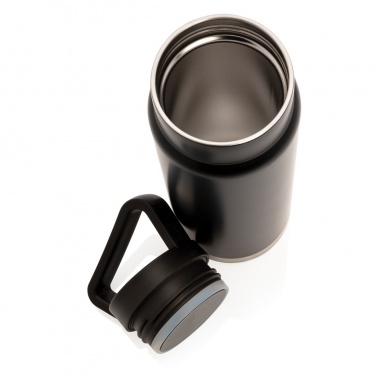 Logo trade promotional merchandise photo of: Leakproof vacuum on-the-go bottle with handle
