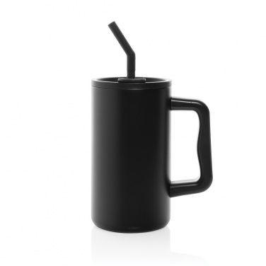 Logotrade promotional giveaway image of: Cube RCS certified recycled steel mug 800ml