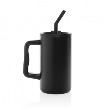 Logotrade advertising product picture of: Cube RCS certified recycled steel mug 800ml