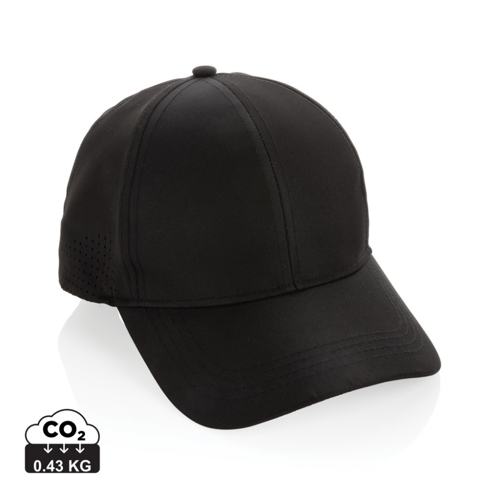 Logo trade advertising products image of: Impact AWARE™ RPET 6 panel sports cap