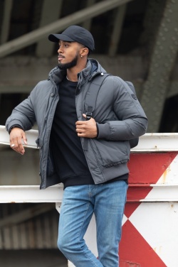 Logotrade promotional item image of: Impact 6 panel 280gr Recycled cotton cap with AWARE™ tracer