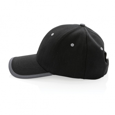 Logotrade advertising product image of: Impact AWARE™ Brushed rcotton 6 panel contrast cap 280gr