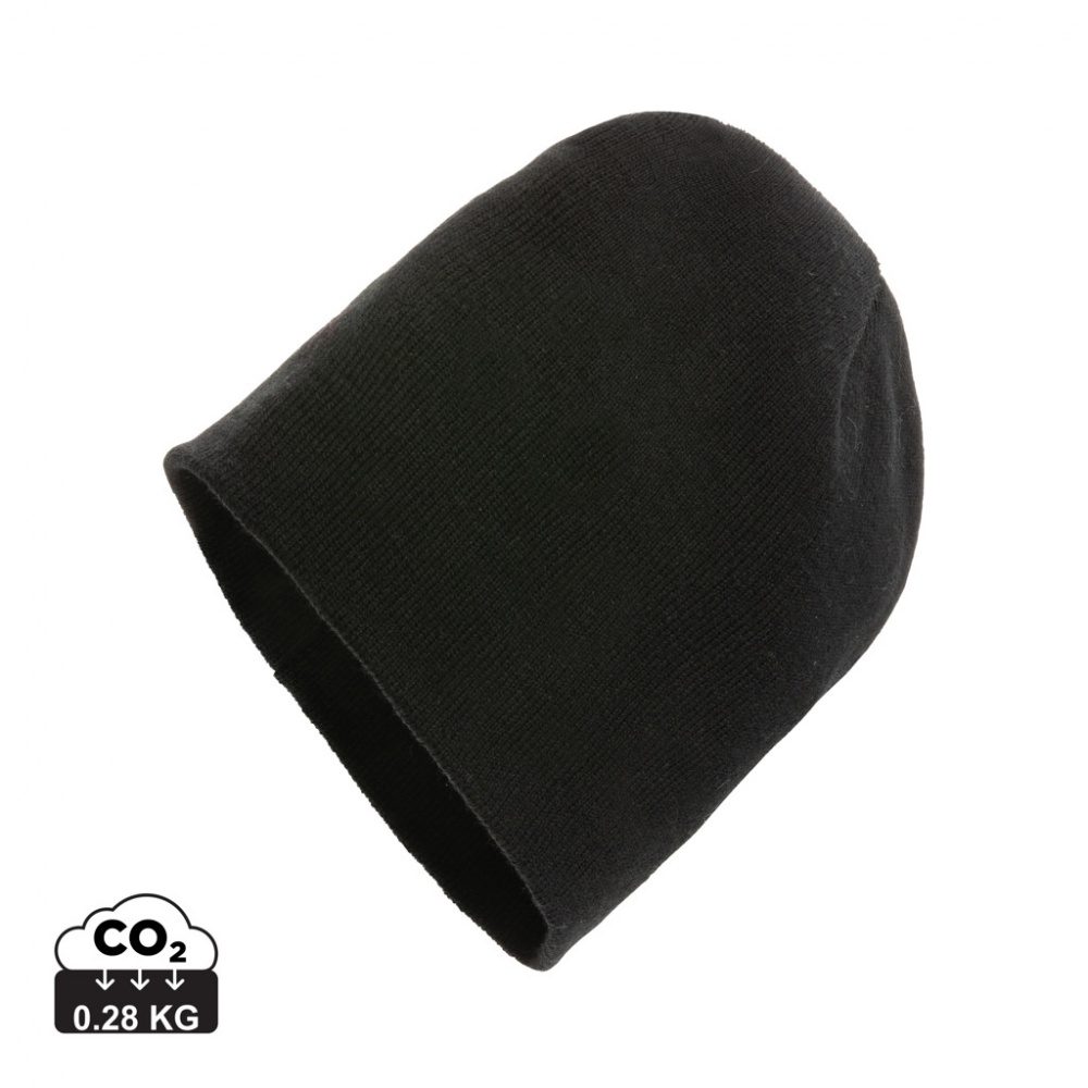 Logotrade promotional products photo of: Impact AWARE™ classic beanie with Polylana®