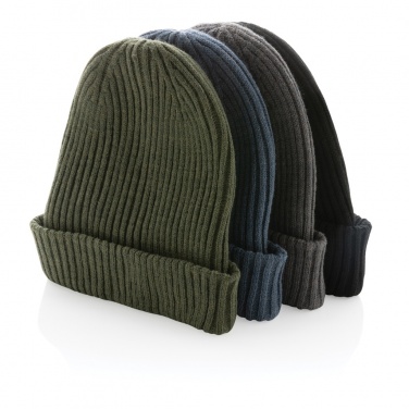 Logo trade promotional item photo of: Impact AWARE™  Polylana® double knitted beanie