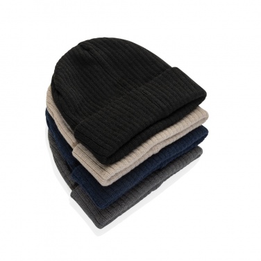 Logo trade promotional merchandise photo of: Pryor AWARE™ Polylana® beanie with cuff