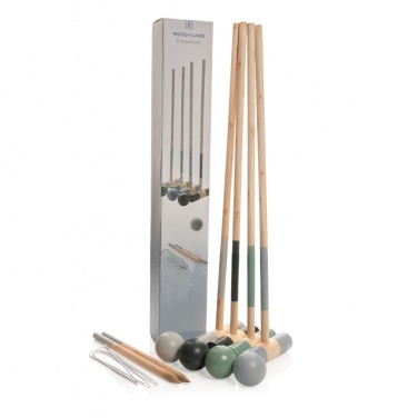 Logotrade promotional items photo of: Wooden croquet set
