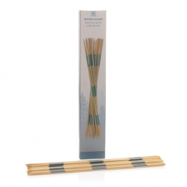 Logo trade promotional giveaway photo of: Bamboo giant mikado set