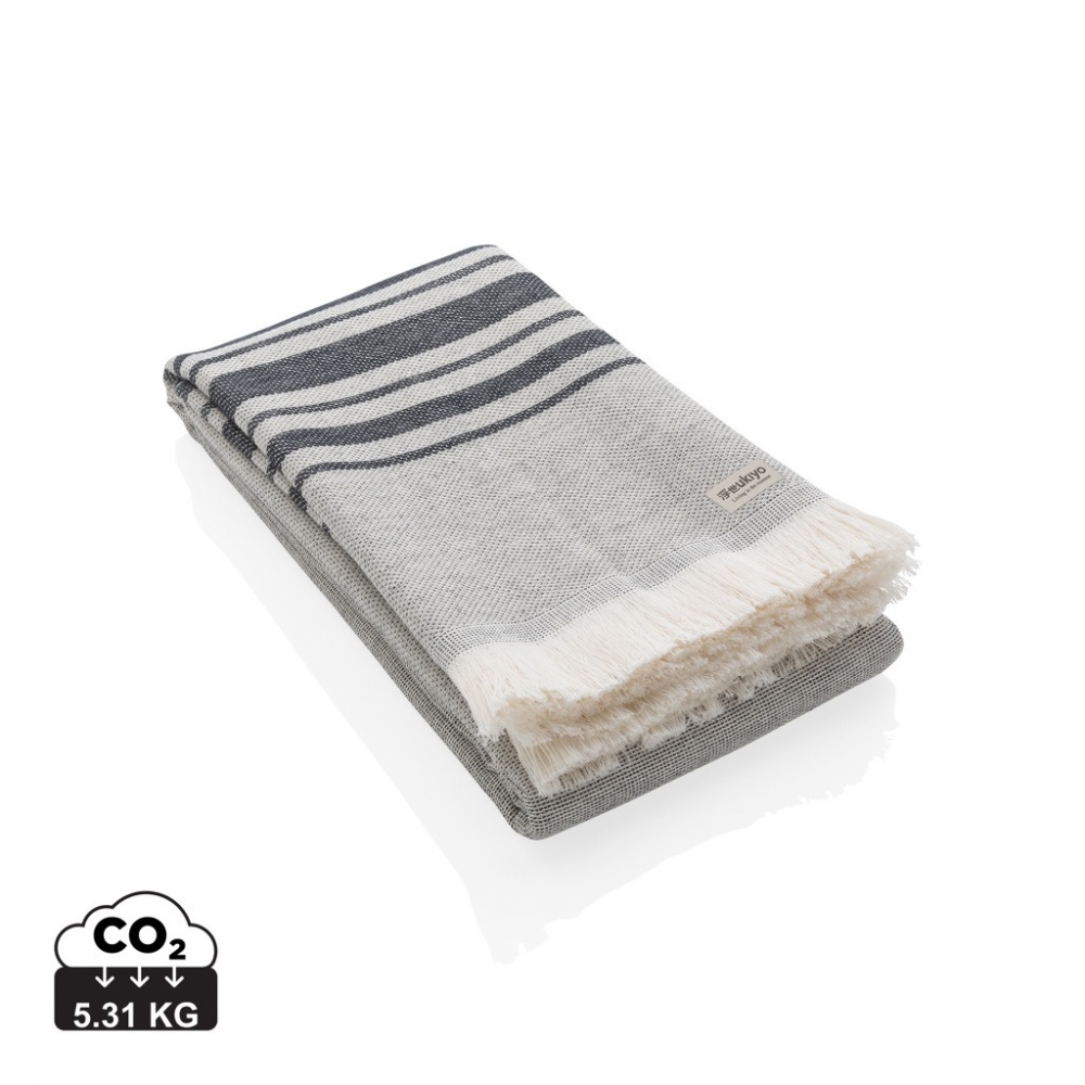 Logotrade promotional merchandise photo of: Ukiyo Yumiko AWARE™ Hammam Towel 100 x 180cm