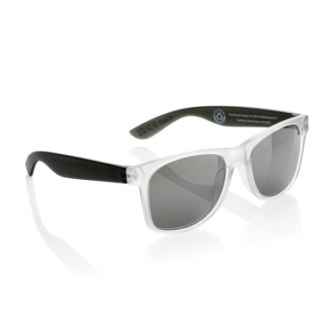 Logo trade promotional giveaway photo of: Gleam RCS recycled PC mirror lens sunglasses